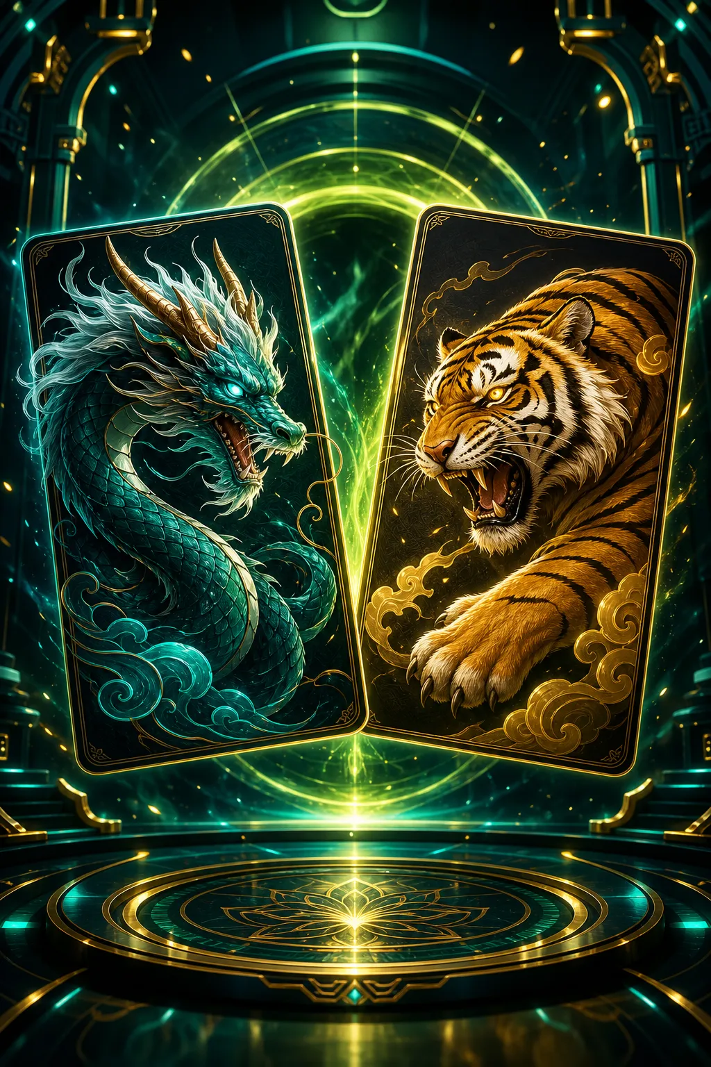 Yono Games Dragon Tiger category visual
