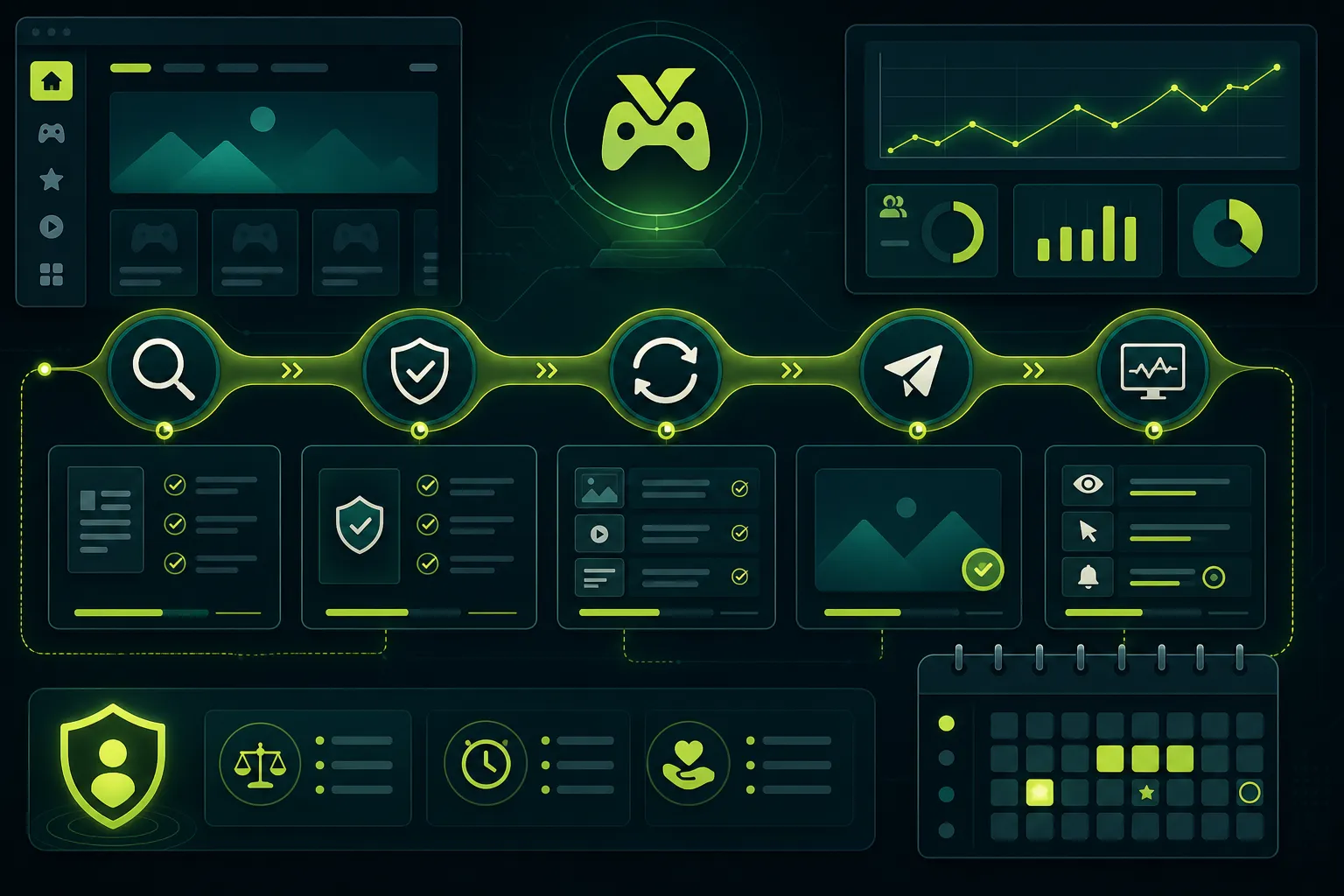 Yono Games editorial standards visual
