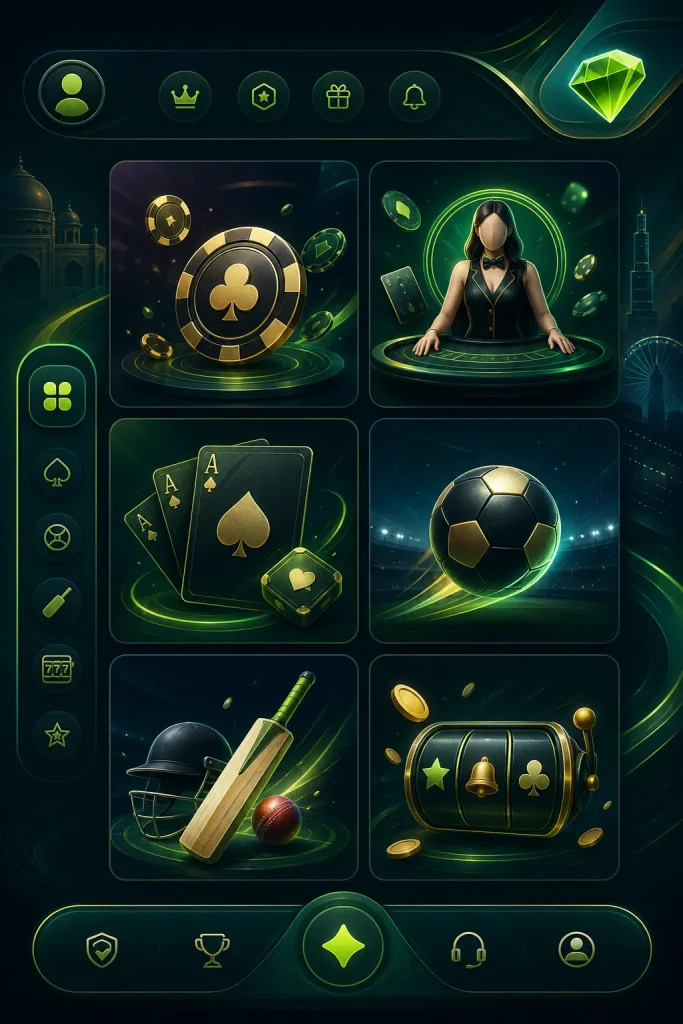 Yono Games game categories visual